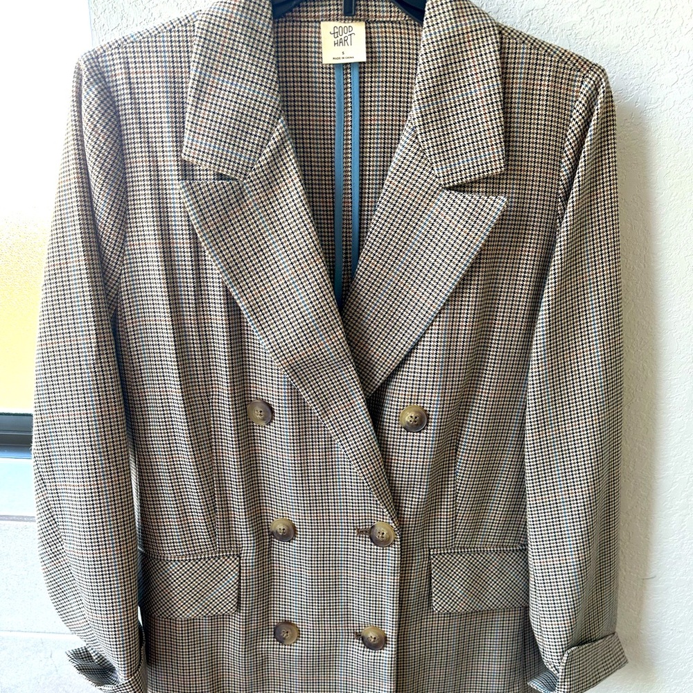 Matilda Jane Good Heart Ruston Boyfriend Blazer; Size Small